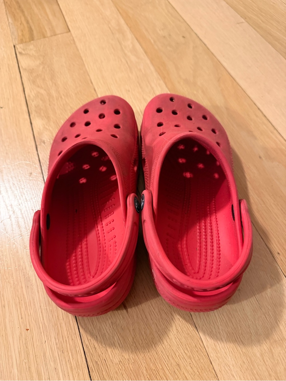 Kids Red Crocs - Picture 2 of 3
